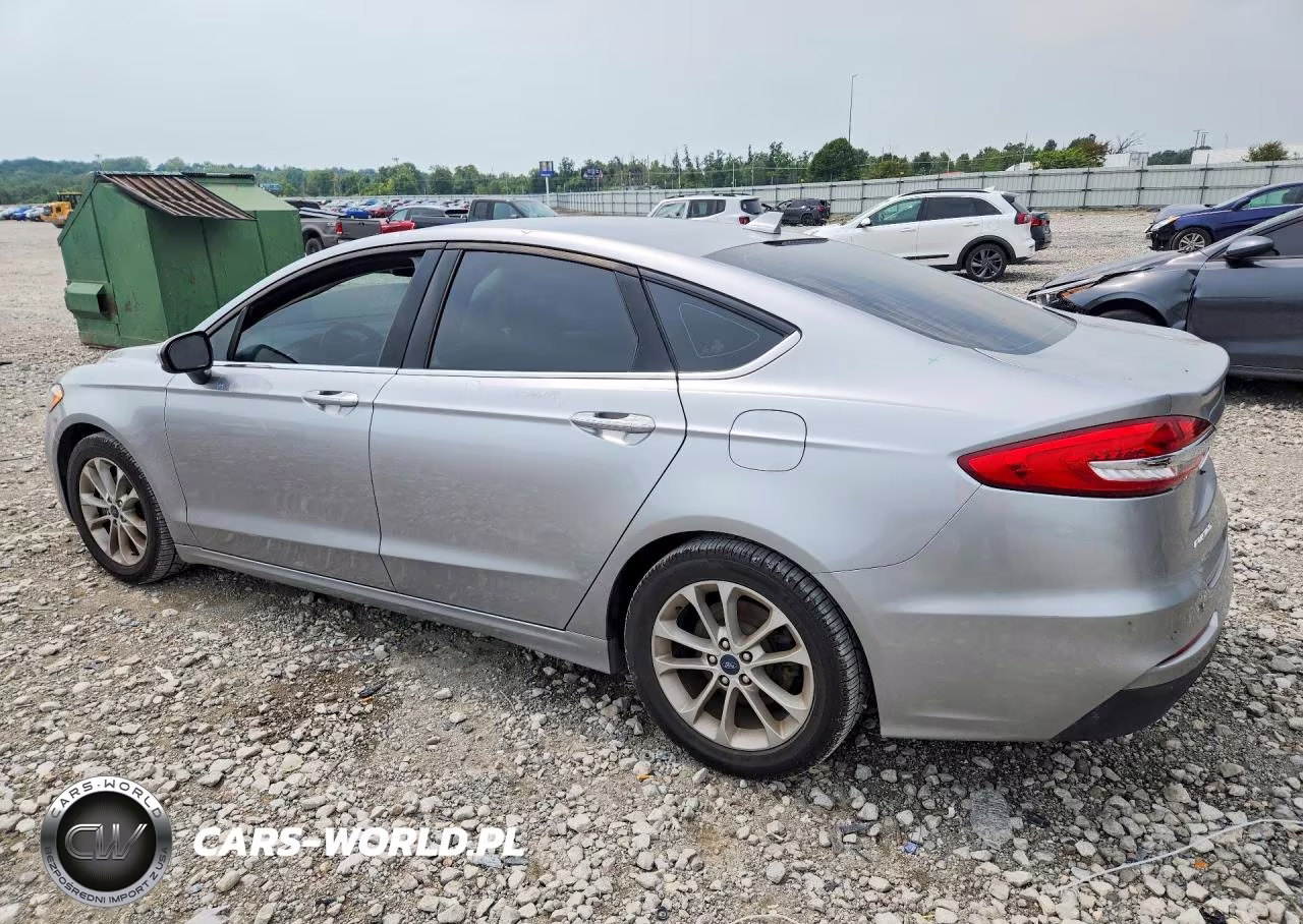 2020 Ford Fusion Se VIN:3FA6P0HD4LR190215 - 2
