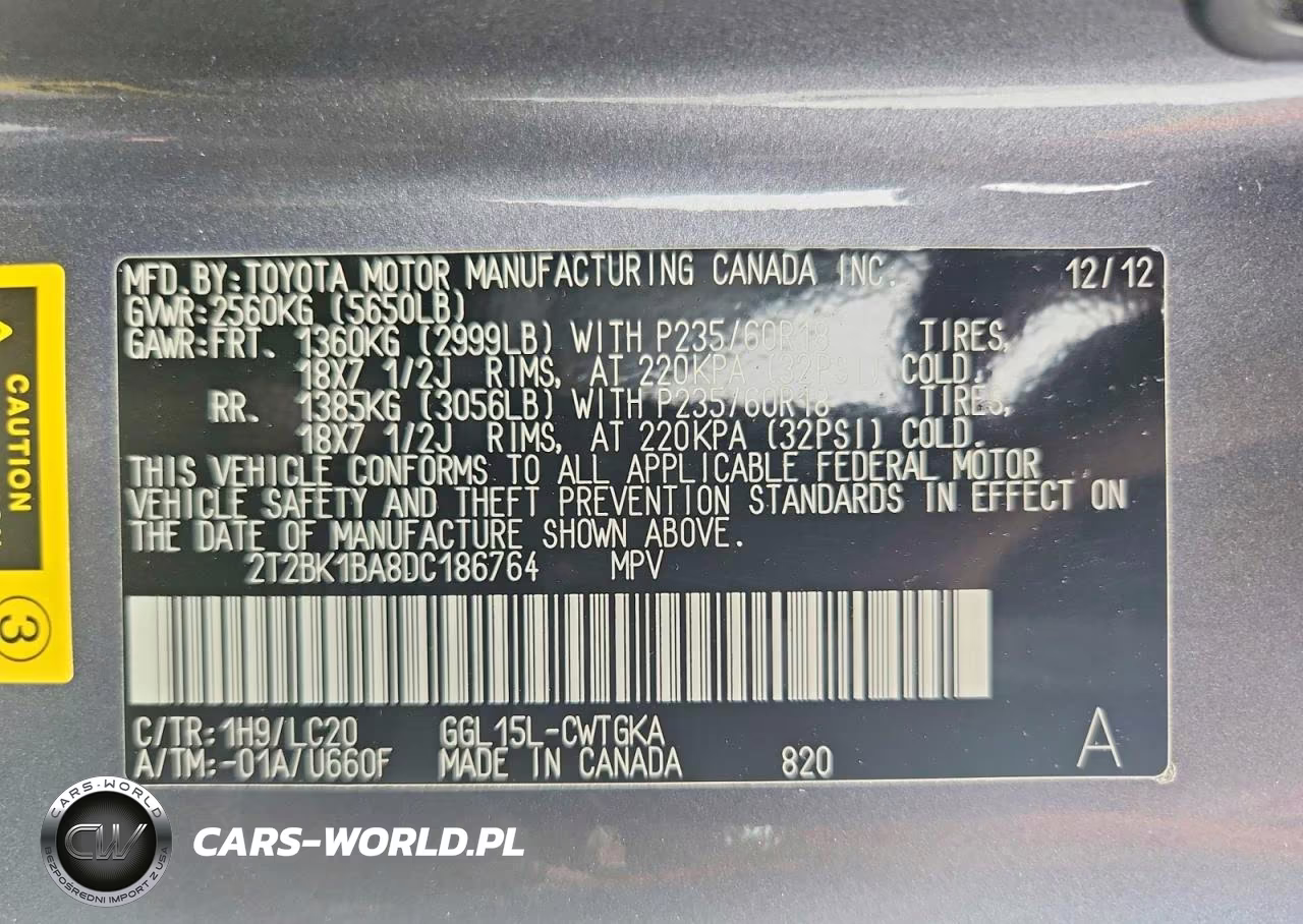 2013 Lexus Rx 350 Base VIN:2T2BK1BA8DC186764 - 13