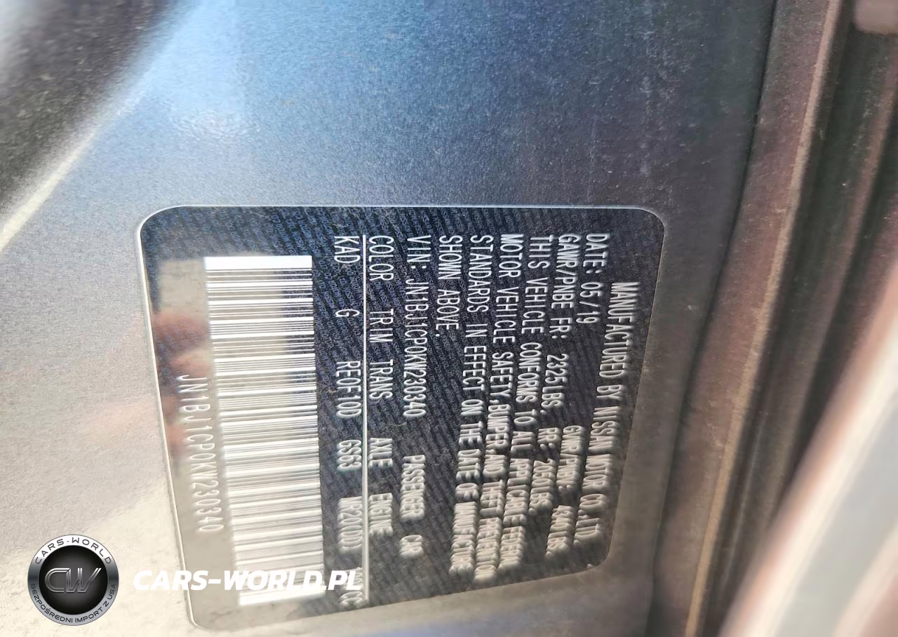 2019 Nissan Rogue Sport S VIN:JN1BJ1CP0KW230340 - 12