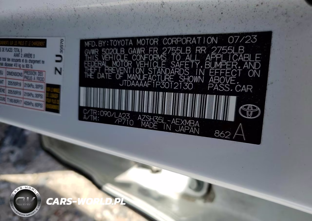 2023 Toyota Crown Limited VIN:JTDAAAAF1P3012130 - 13