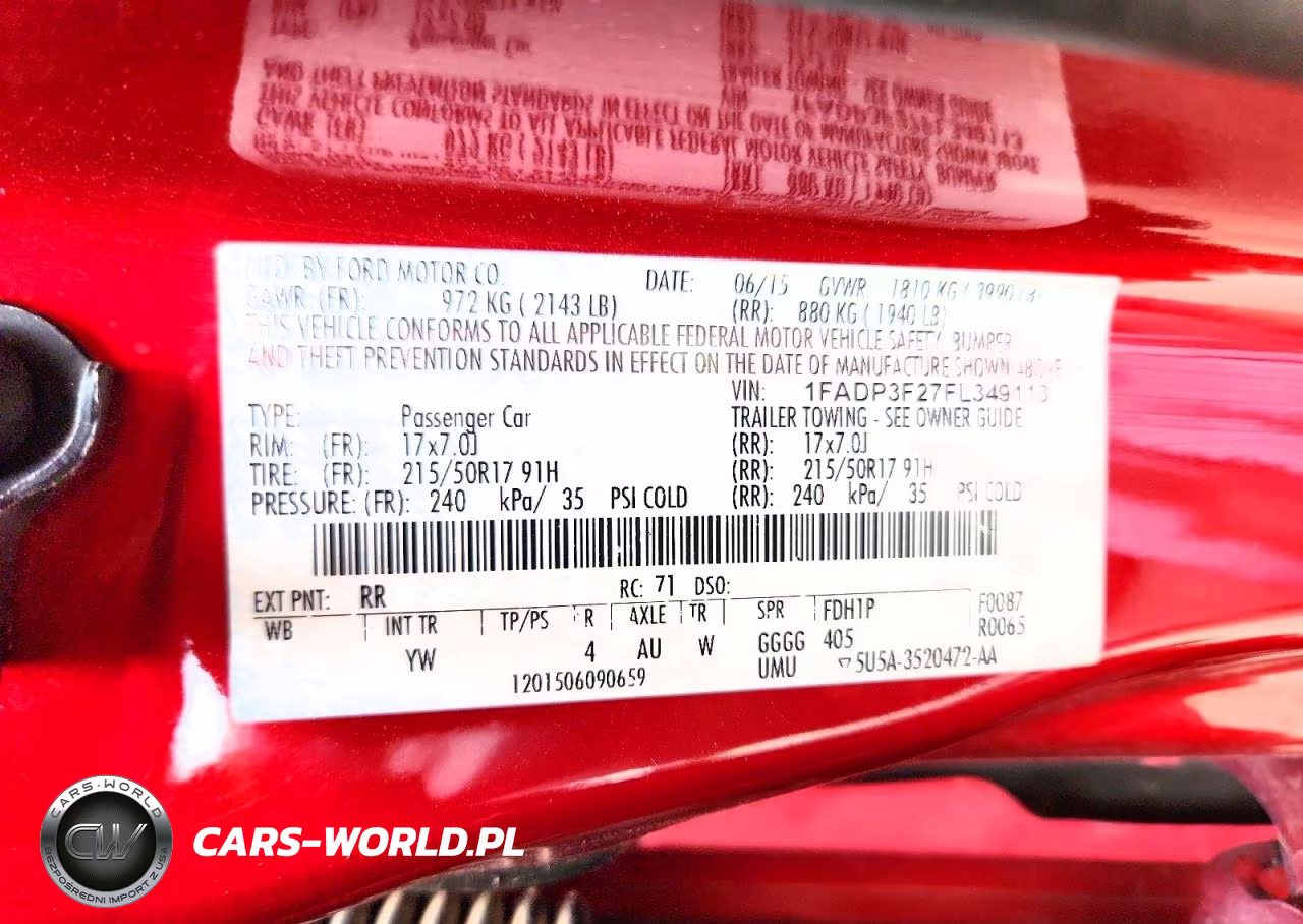 2015 Ford Focus Se VIN:1FADP3F27FL349113 - 12