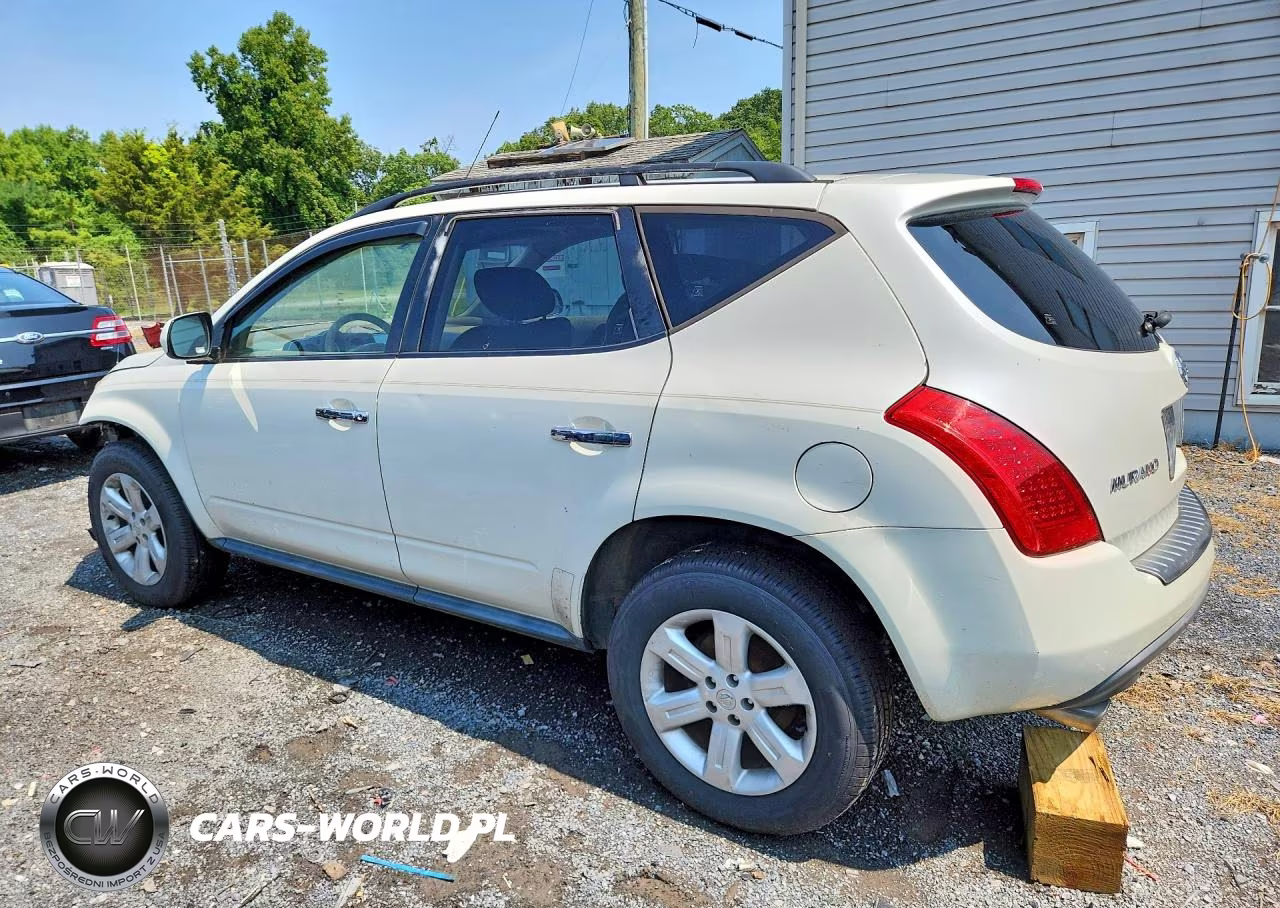 2006 Nissan Murano VIN:JN8AZ08T76W413892 - 2
