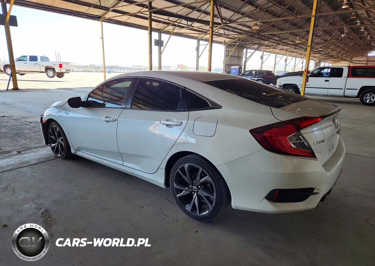 2021 Honda Civic Sport VIN:2HGFC2F85MH540084 - 2