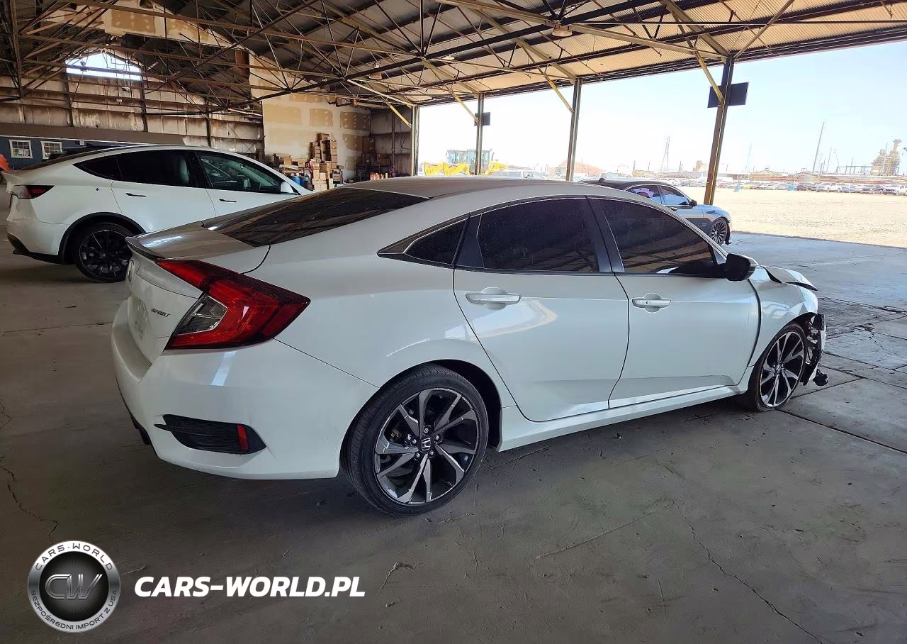 2021 Honda Civic Sport VIN:2HGFC2F85MH540084 - 3
