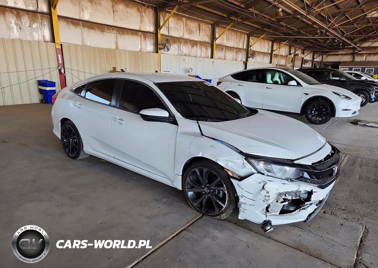 2021 Honda Civic Sport VIN:2HGFC2F85MH540084 - 4