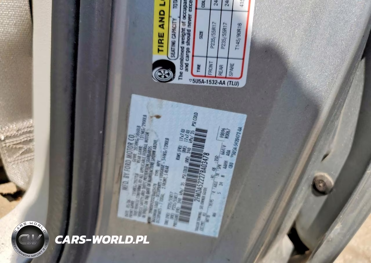 2007 Ford Freestar Sel VIN:2FMDA52227BA03478 - 12