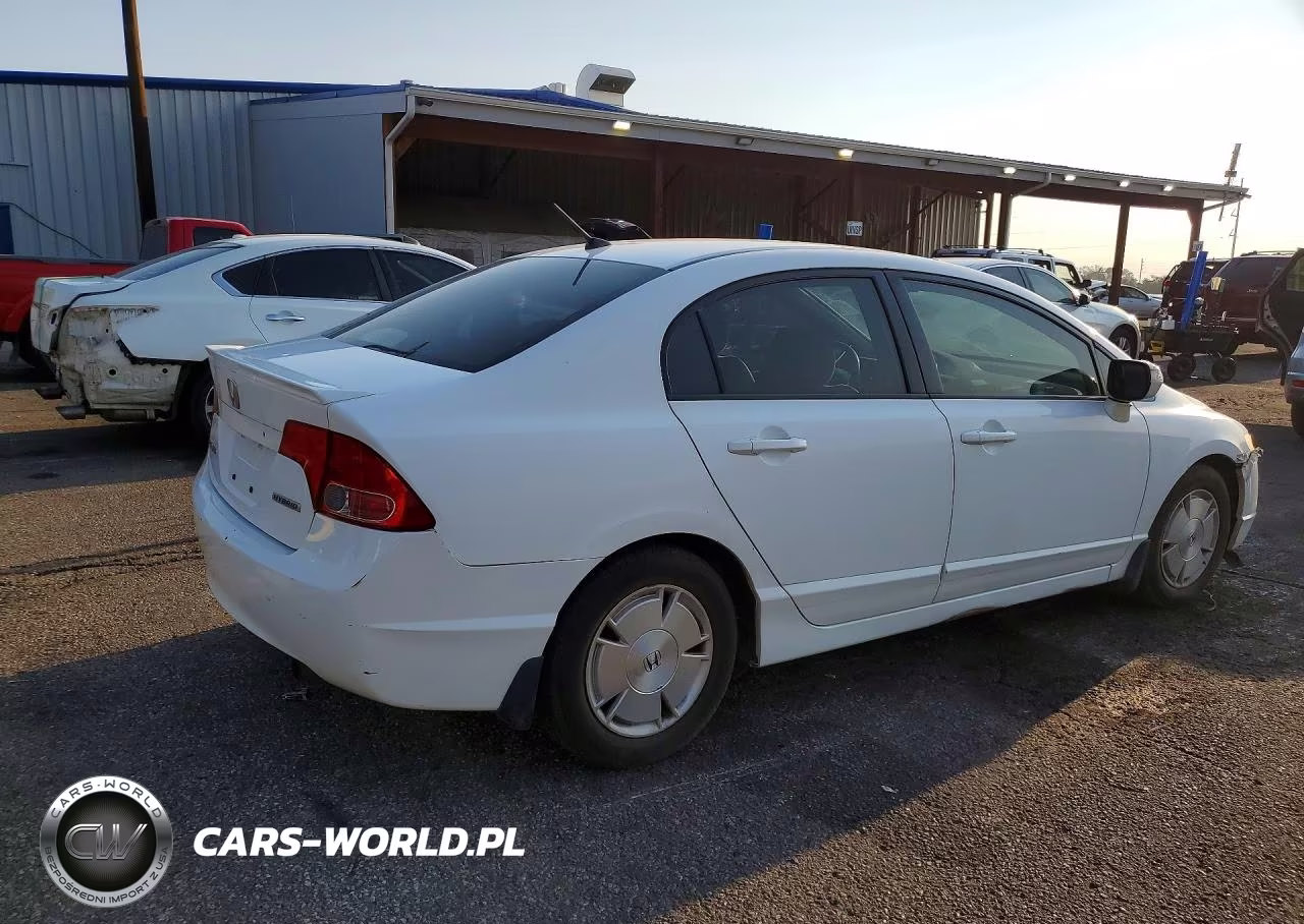 2007 Honda Civic Hybrid VIN:JHMFA36207S022787 - 3
