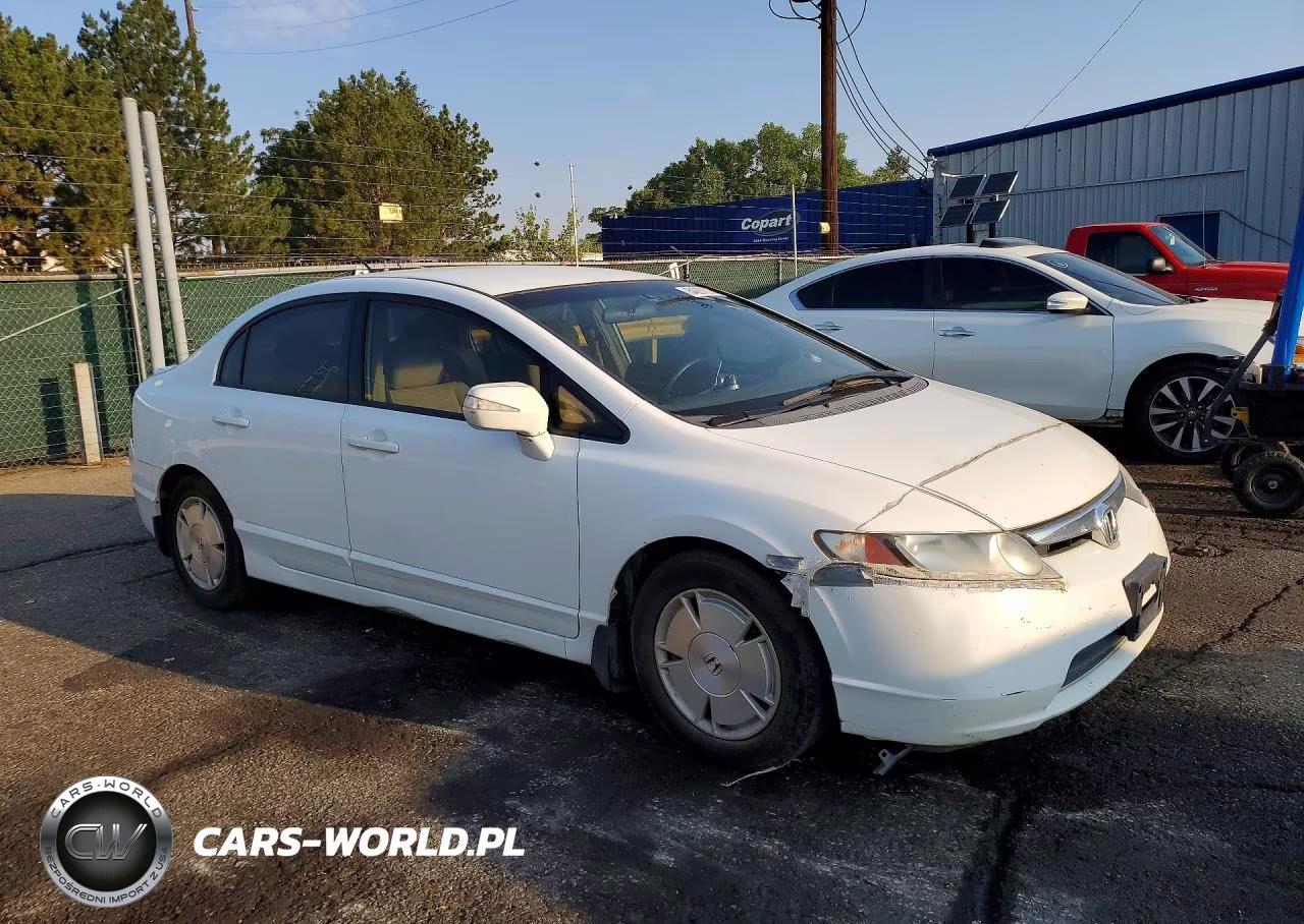 2007 Honda Civic Hybrid VIN:JHMFA36207S022787 - 4