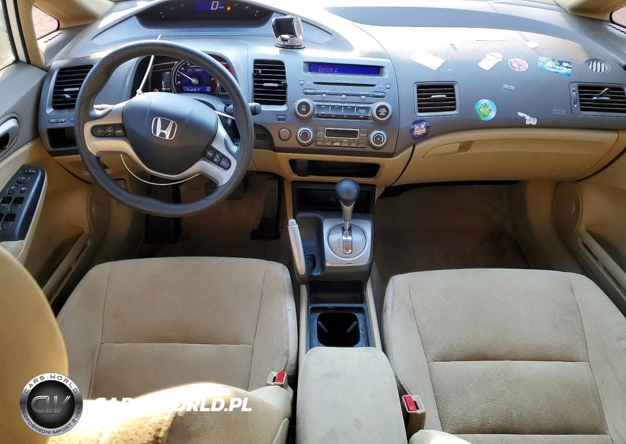 2007 Honda Civic Hybrid VIN:JHMFA36207S022787 - 8
