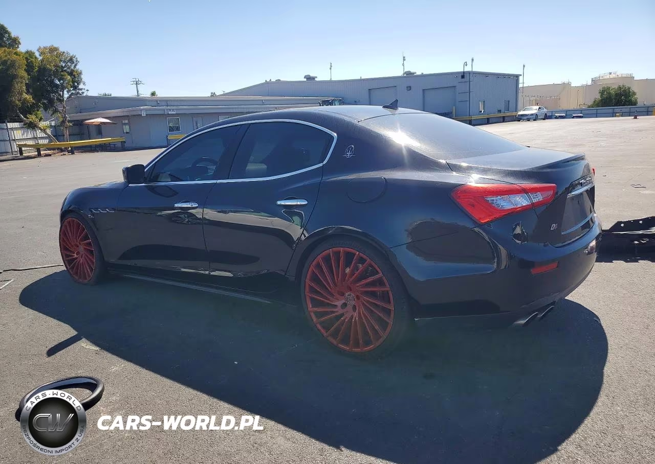 2015 Maserati Ghibli S VIN:ZAM57RTA9F1138225 - 2