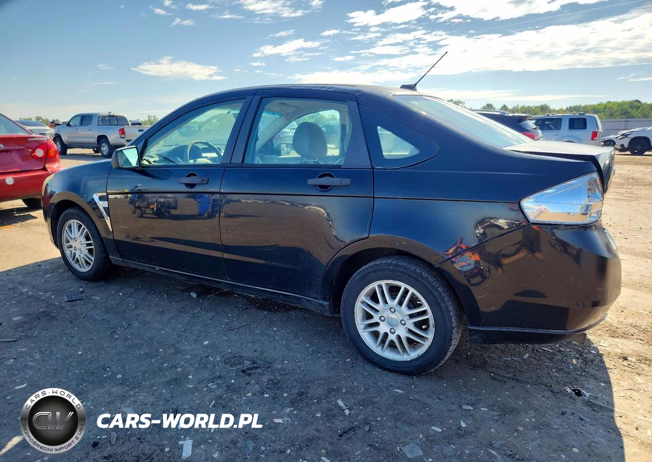 2008 Ford Focus Se VIN:1FAHP35N08W261258 - 2