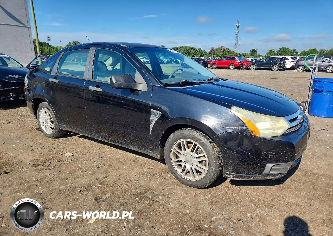 2008 Ford Focus Se VIN:1FAHP35N08W261258 - 4