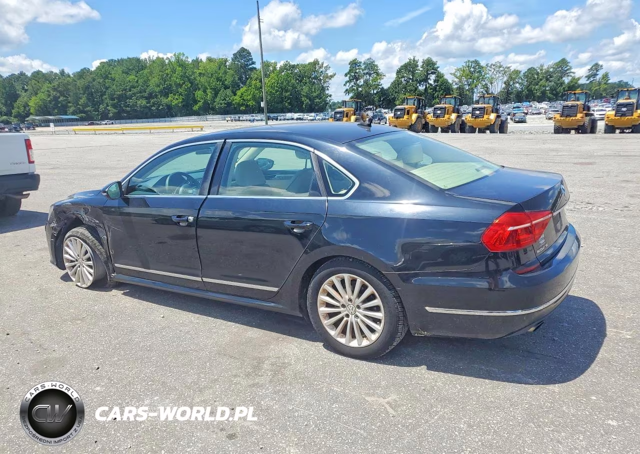 2016 Volkswagen Passat Se VIN:1VWBS7A39GC034318 - 2