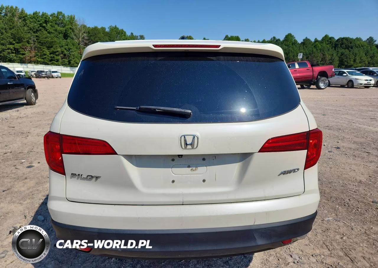 2017 Honda Pilot Exl VIN:5FNYF6H50HB035610 - 6