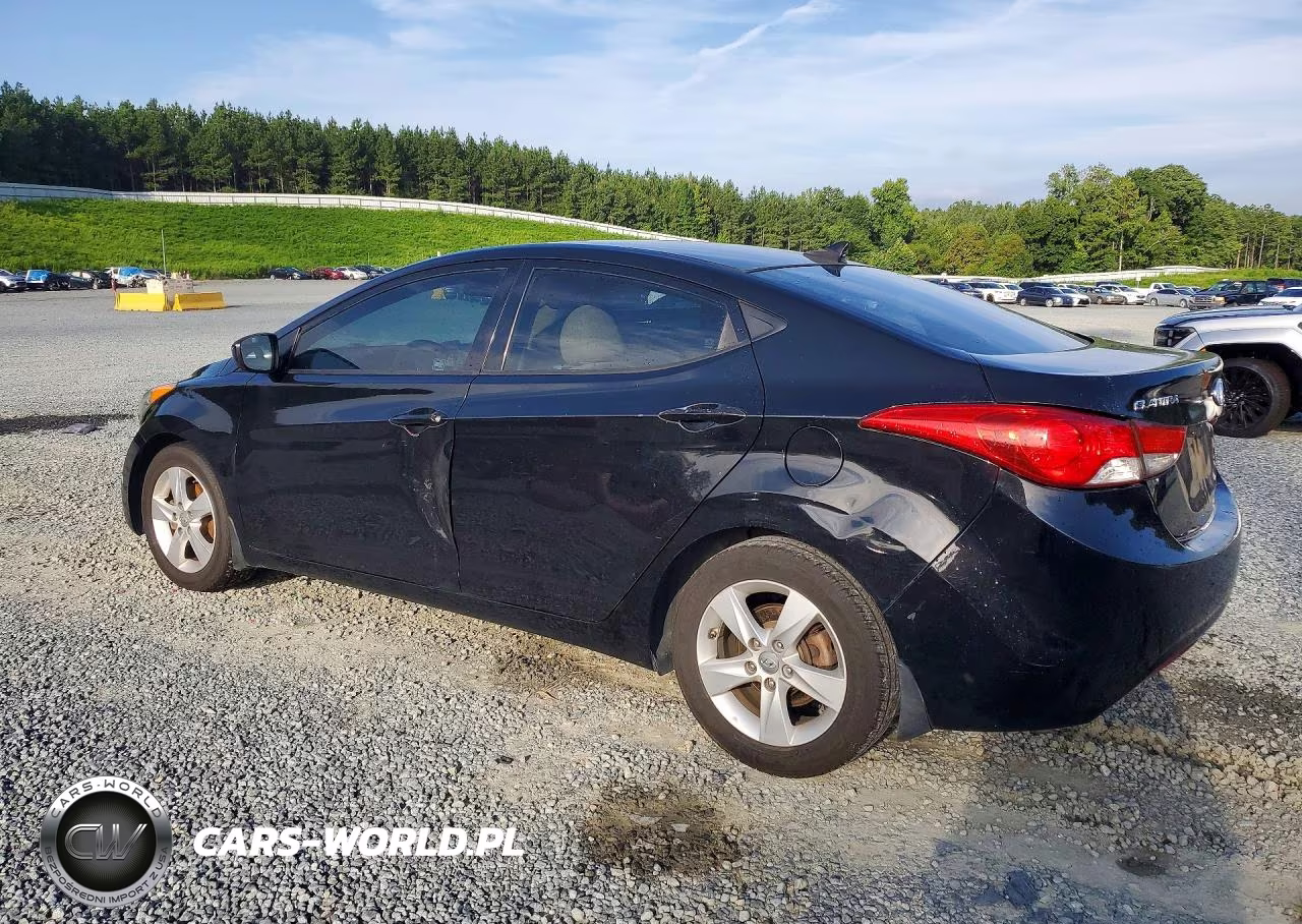 2013 Hyundai Elantra Gls VIN:5NPDH4AE0DH395074 - 2