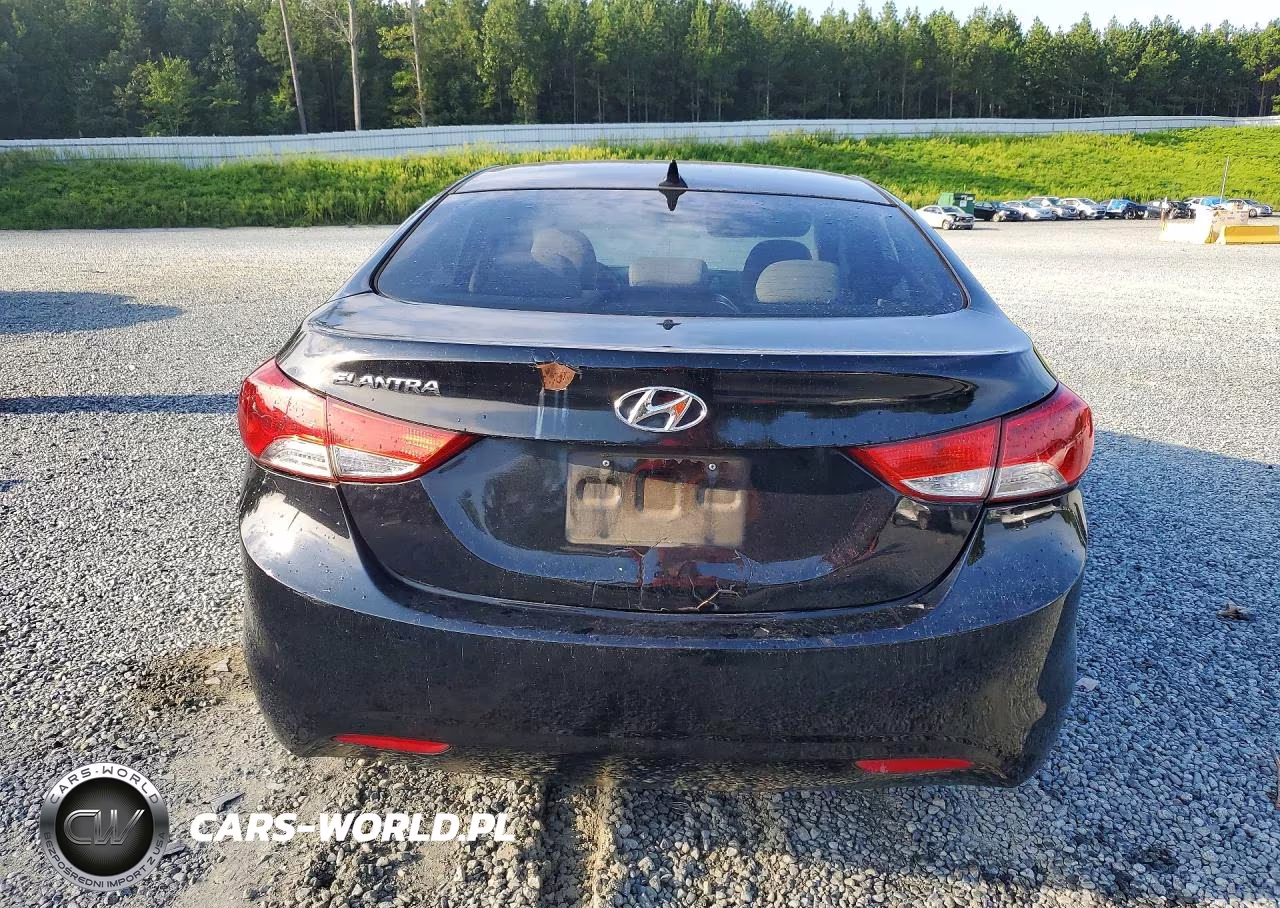 2013 Hyundai Elantra Gls VIN:5NPDH4AE0DH395074 - 6