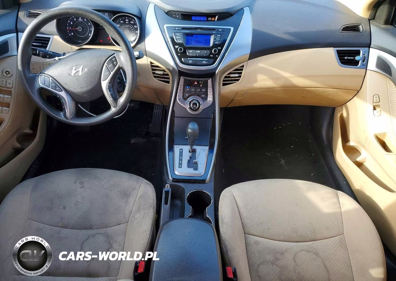 2013 Hyundai Elantra Gls VIN:5NPDH4AE0DH395074 - 8