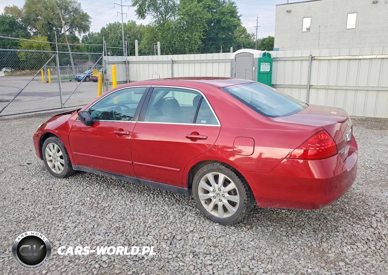 2007 Honda Accord Se VIN:1HGCM66417A032072 - 2