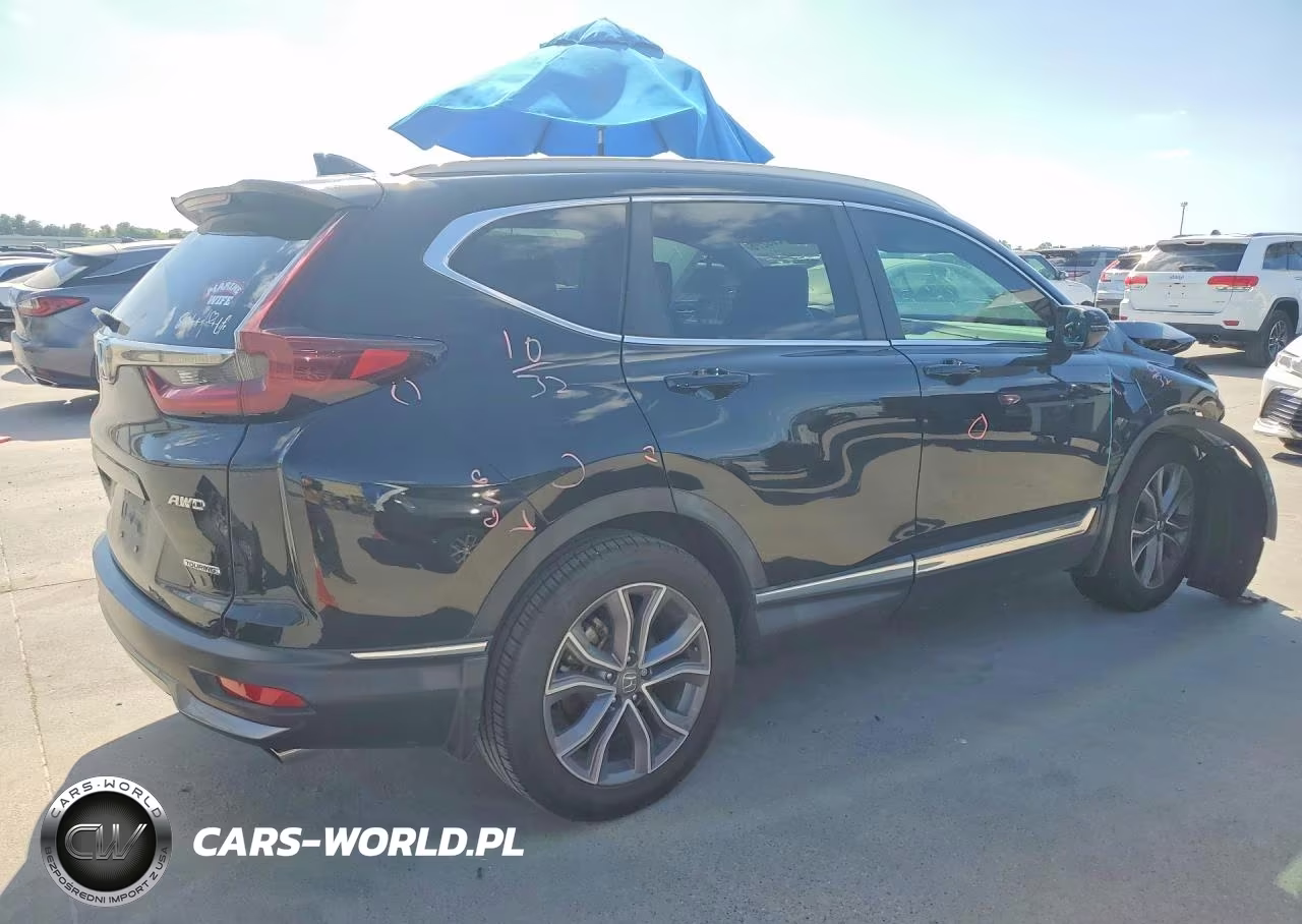 2020 Honda Cr-V Touring VIN:5J6RW2H9XLL016112 - 3