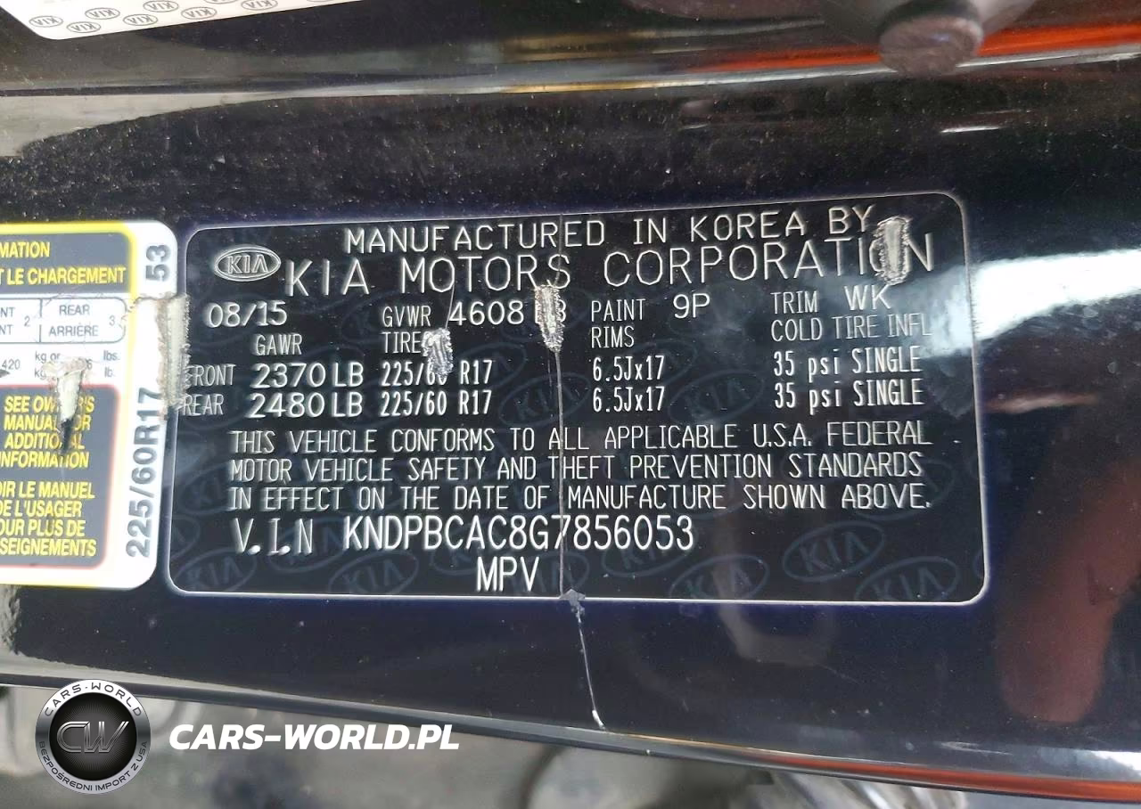 2016 Kia Sportage Lx VIN:KNDPBCAC8G7856053 - 13