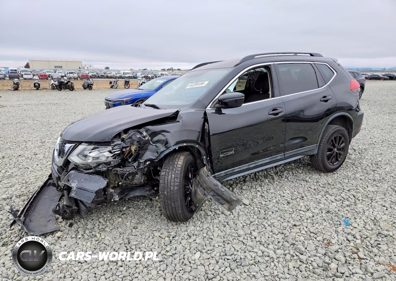 2017 Nissan Rogue Sv VIN:5N1AT2MVXHC754882 - 1