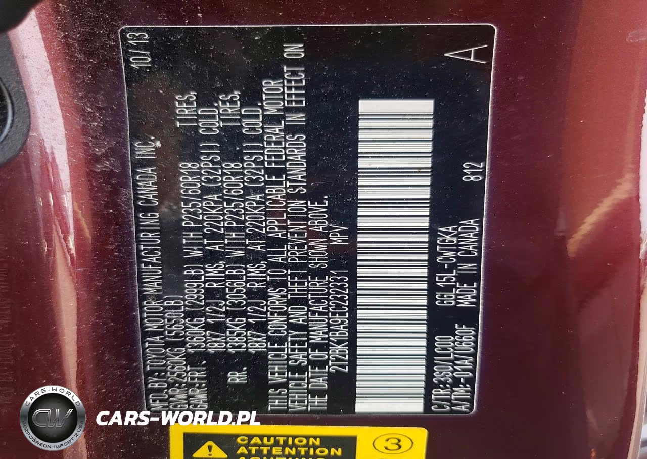 2014 Lexus Rx 350 Base VIN:2T2BK1BA9EC232331 - 13