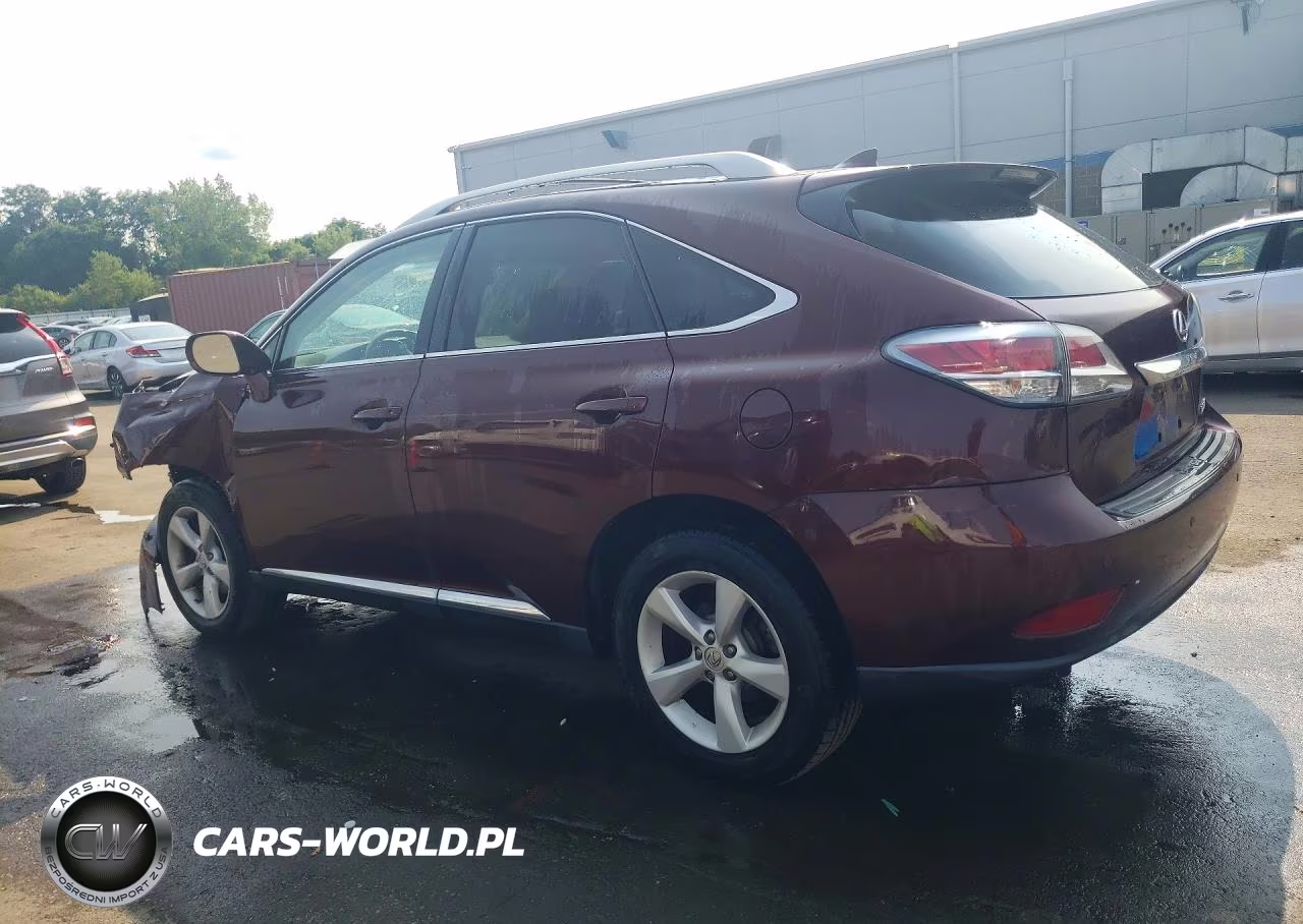 2014 Lexus Rx 350 Base VIN:2T2BK1BA9EC232331 - 2