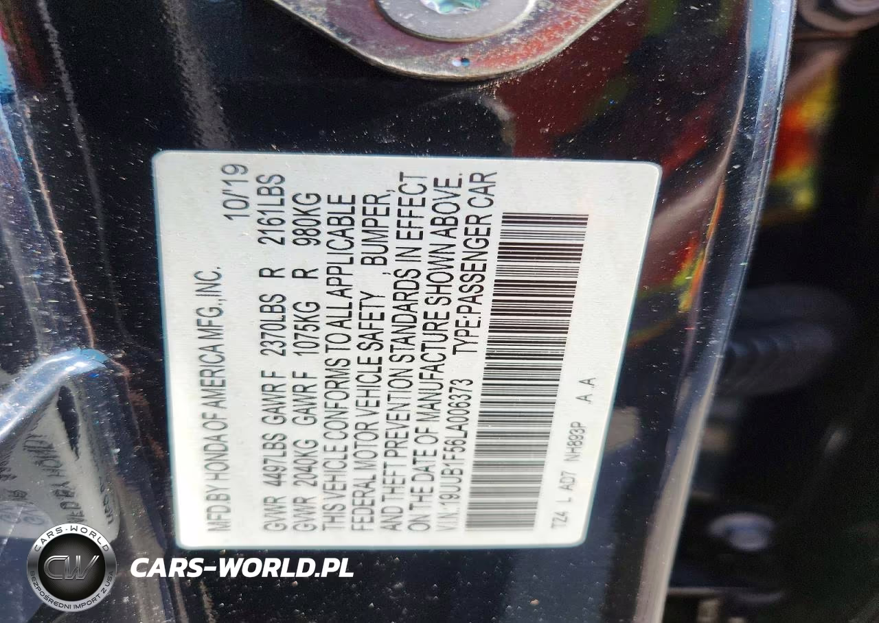 2020 Acura Tlx Technology VIN:19UUB1F56LA006373 - 12