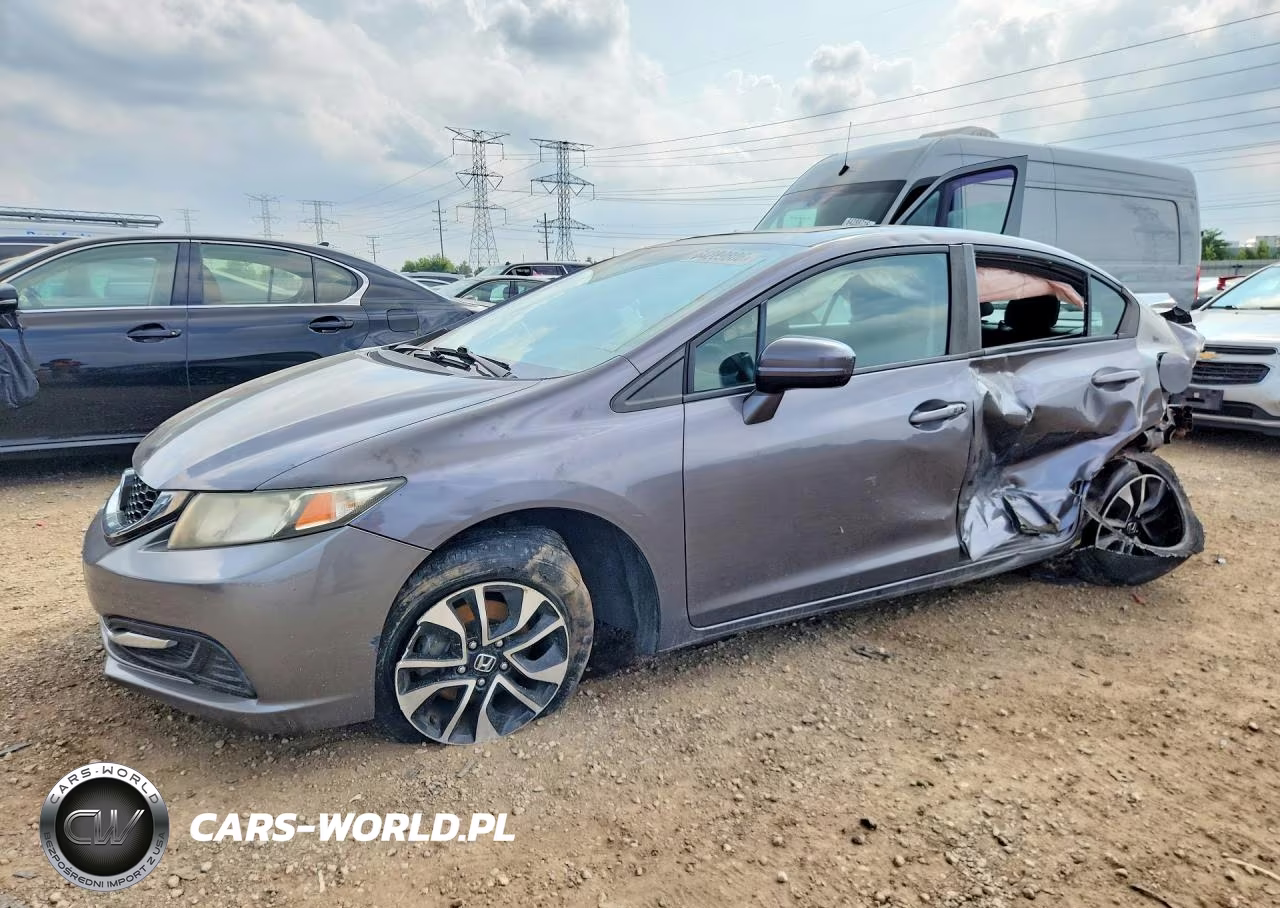 2015 Honda Civic Ex VIN:2HGFB2F87FH504404 - 1