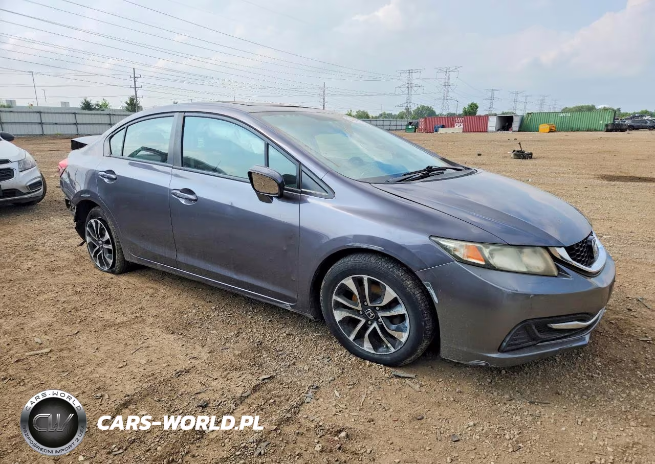2015 Honda Civic Ex VIN:2HGFB2F87FH504404 - 4