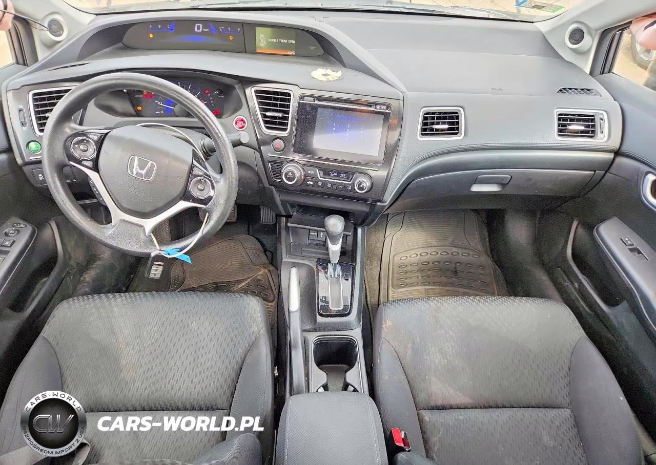 2015 Honda Civic Ex VIN:2HGFB2F87FH504404 - 8