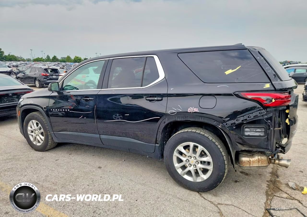 2022 Chevrolet Traverse Ls VIN:1GNEVFKW1NJ100953 - 2