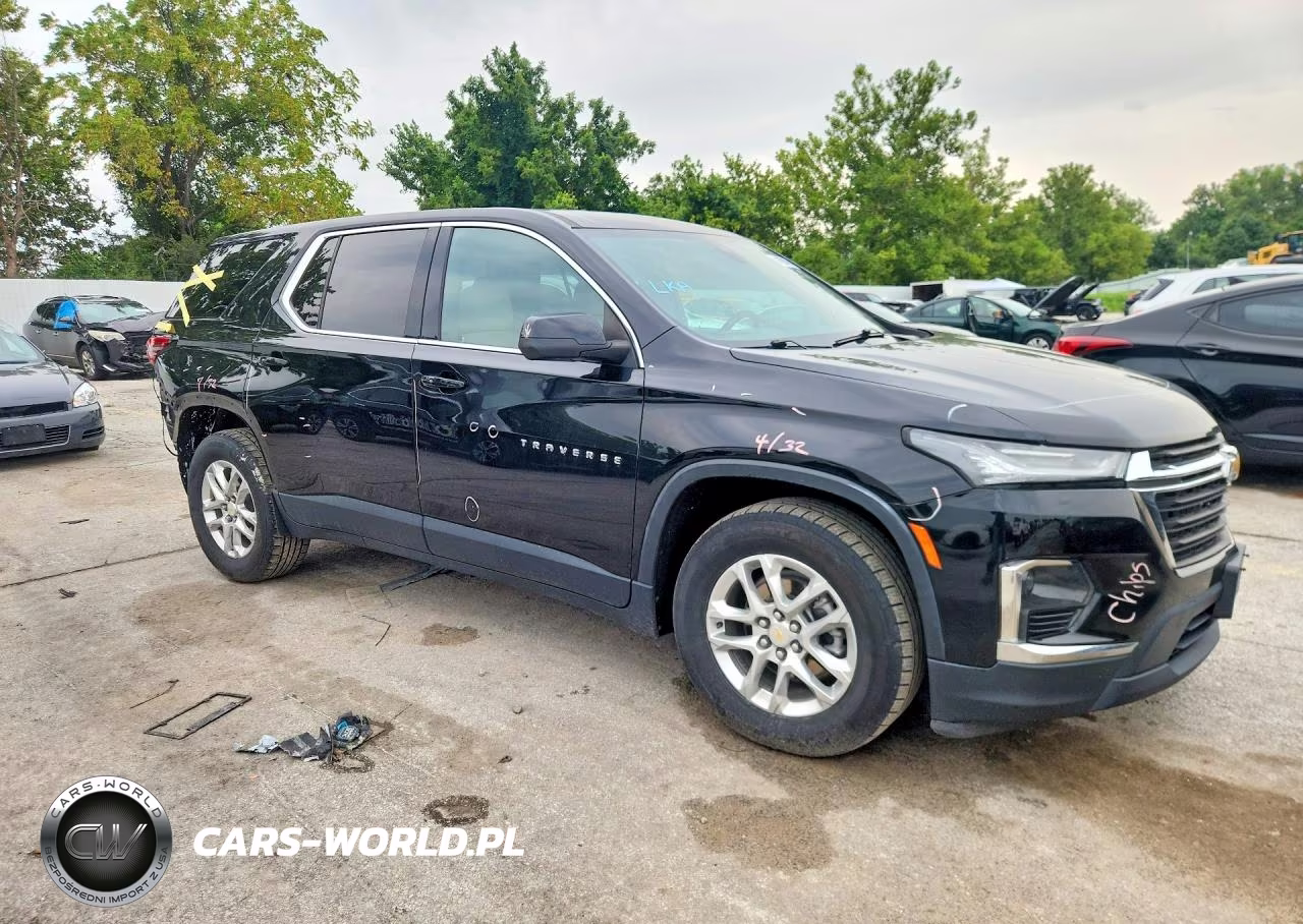 2022 Chevrolet Traverse Ls VIN:1GNEVFKW1NJ100953 - 4