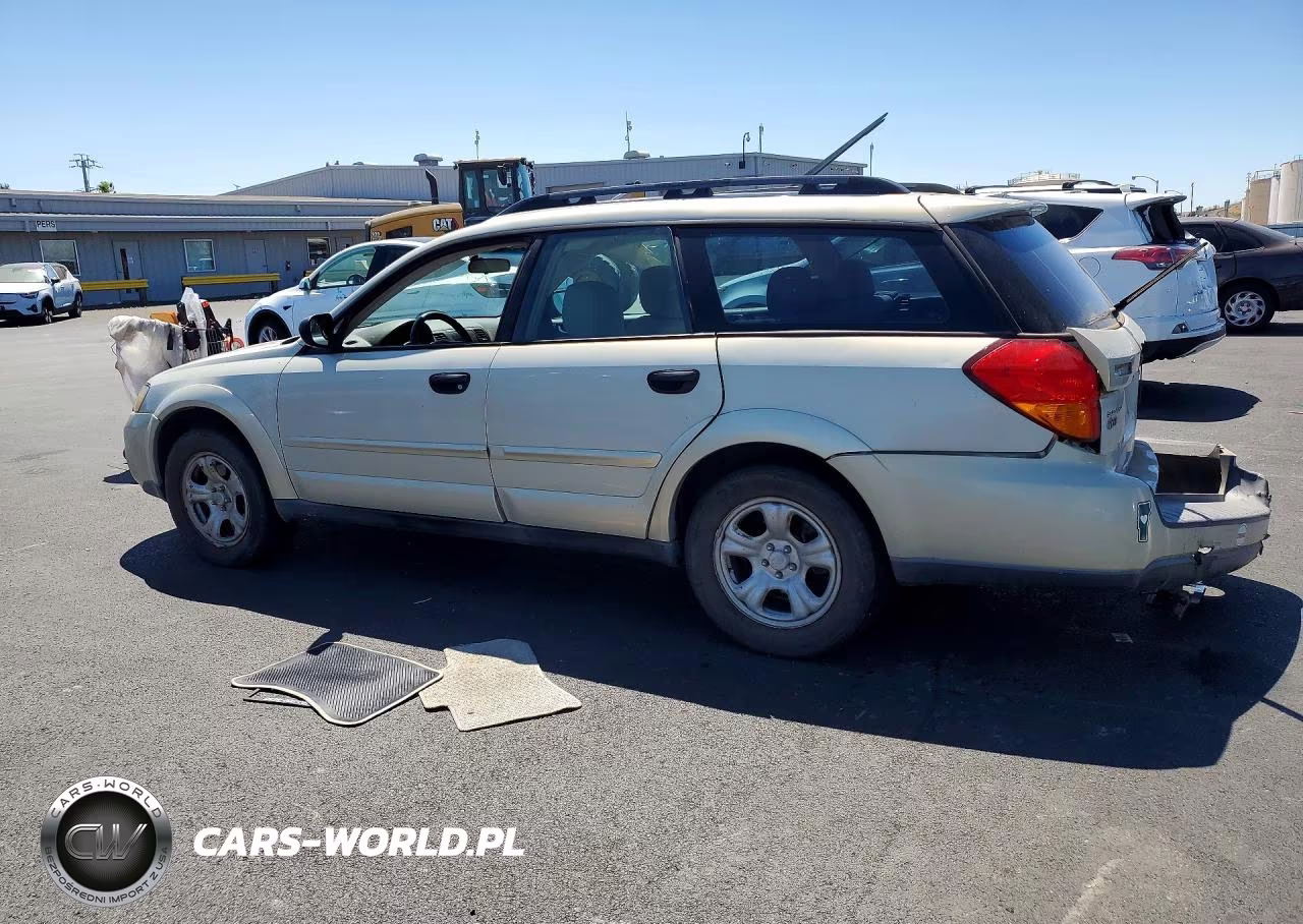 2007 Subaru Outback Outback 2.5I VIN:4S4BP61C276313215 - 2