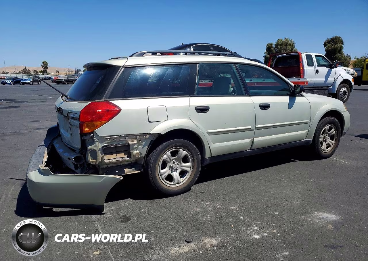 2007 Subaru Outback Outback 2.5I VIN:4S4BP61C276313215 - 3