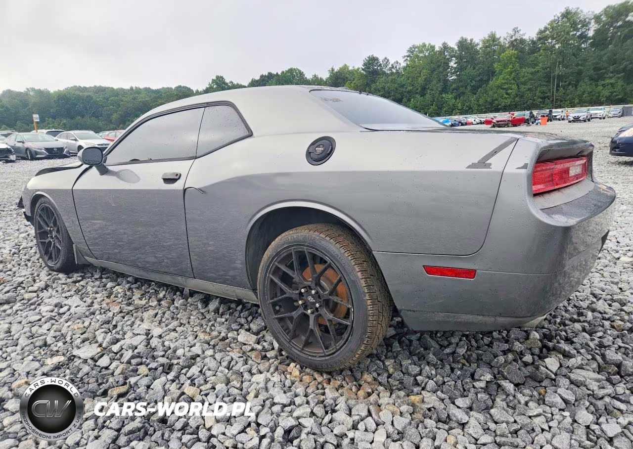 2012 Dodge Challenger Sxt VIN:2C3CDYAG2CH292489 - 2