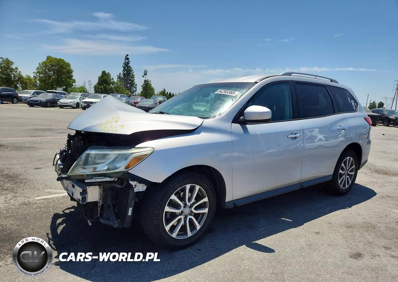 2016 Nissan Pathfinder Sv VIN:5N1AR2MN8GC600247 - 1