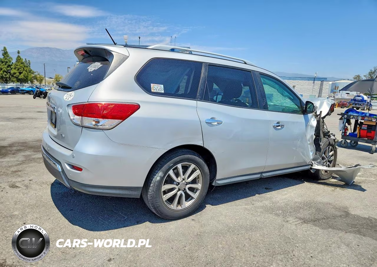 2016 Nissan Pathfinder Sv VIN:5N1AR2MN8GC600247 - 3