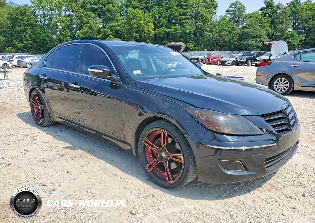 2009 Hyundai Genesis 3.8L VIN:KMHGC46E39U018476 - 4