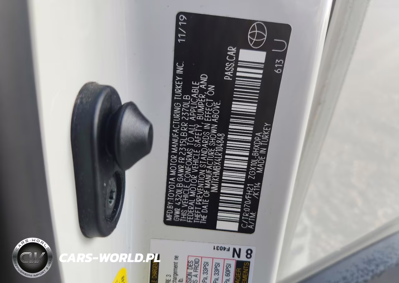 2020 Toyota C-Hr Le VIN:NMTKHMBX4LR104848 - 12