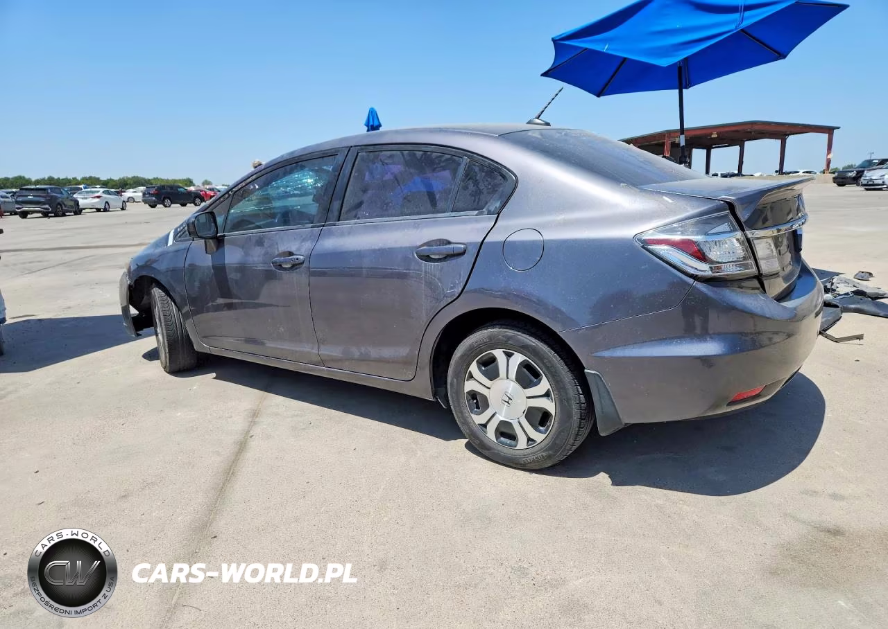 2015 Honda Civic Hybrid VIN:19XFB4F26FE000508 - 2