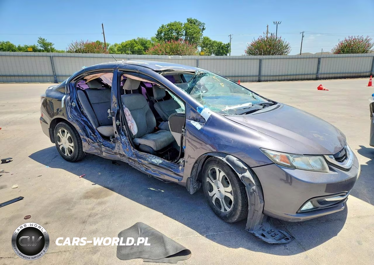 2015 Honda Civic Hybrid VIN:19XFB4F26FE000508 - 4