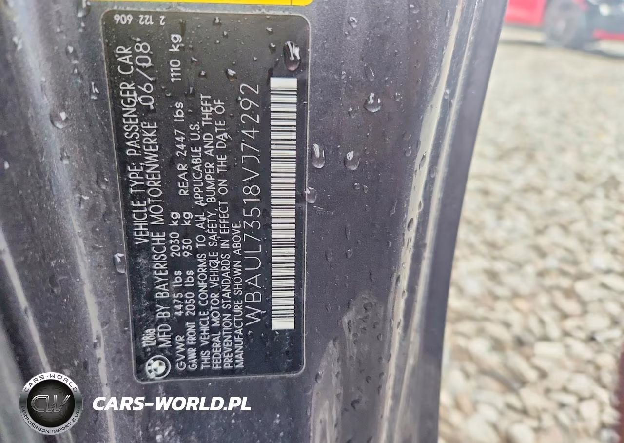 2008 BMW 128 I VIN:WBAUL73518VJ74292 - 12