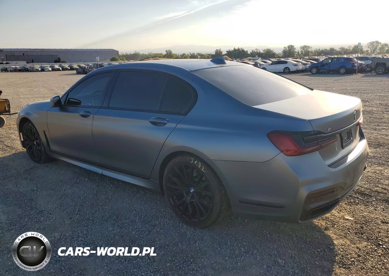 2022 BMW 750 Xi VIN:WBA7U2C02NCK20009 - 2