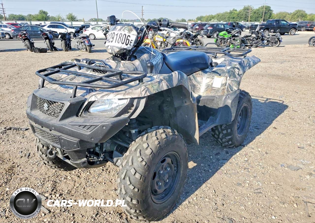 2017 Suzuki Kingquad 750 Axi Atv VIN:5SAAR41P7H7100471 - 2