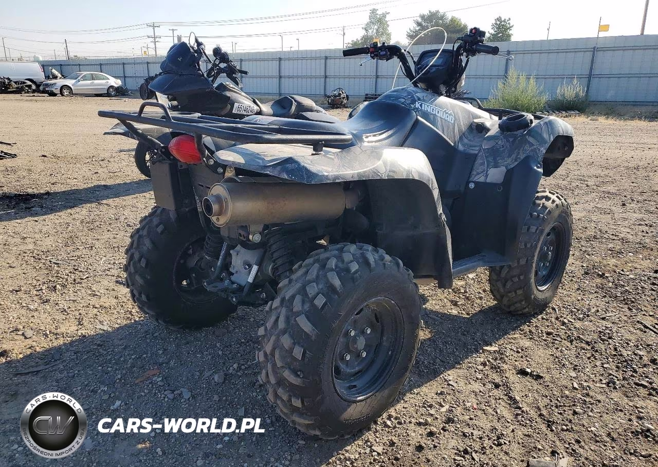 2017 Suzuki Kingquad 750 Axi Atv VIN:5SAAR41P7H7100471 - 4