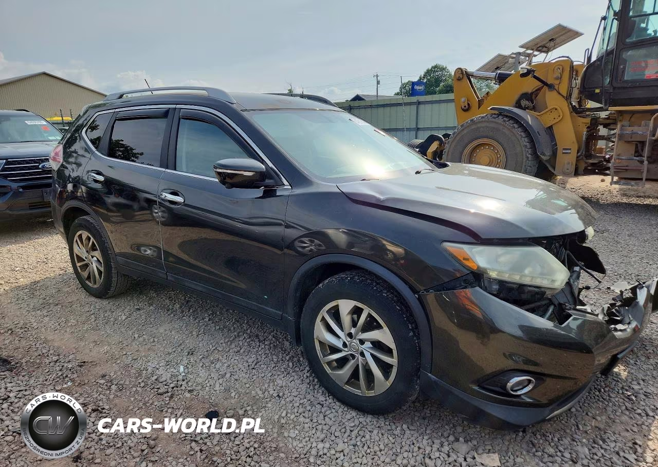 2014 Nissan Rogue Sl VIN:5N1AT2MV3EC861574 - 4