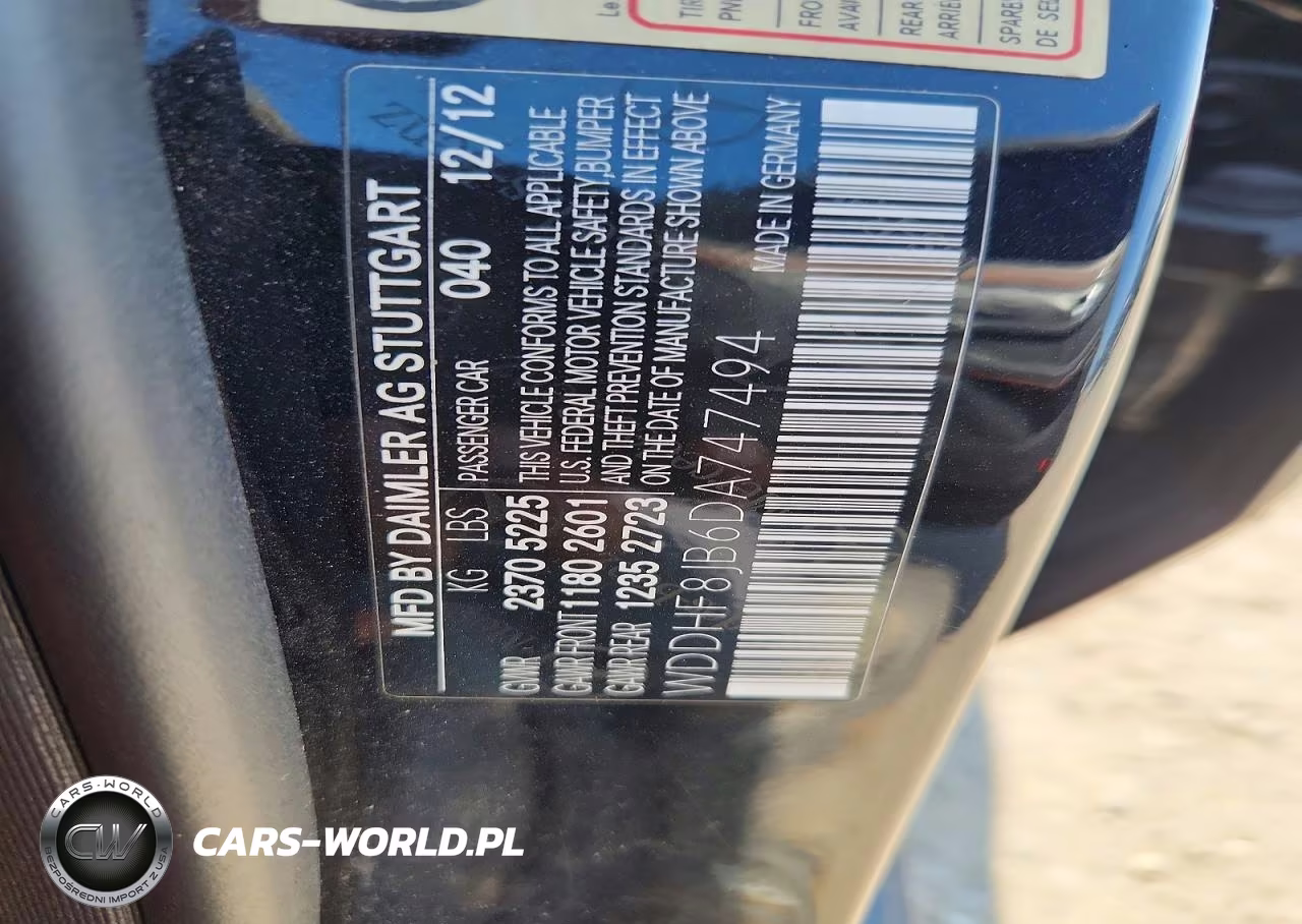 2013 Mercedes-Benz E 350 4Matic VIN:WDDHF8JB6DA747494 - 12