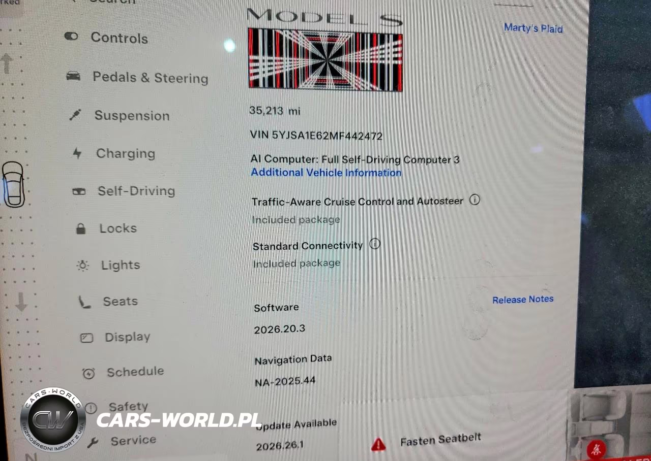 2021 Tesla Model S VIN:5YJSA1E62MF442472 - 9