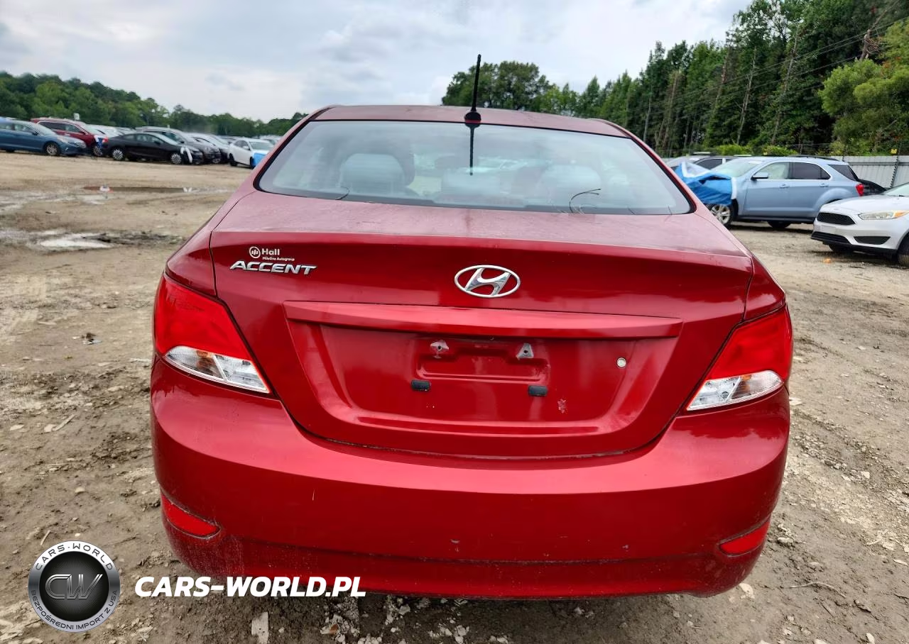 2017 Hyundai Accent Se VIN:KMHCT4AE1HU376793 - 6